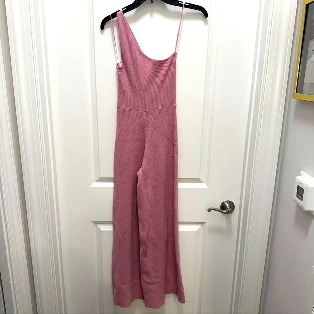 Free People Waverly Sweater One-Piece Mauve